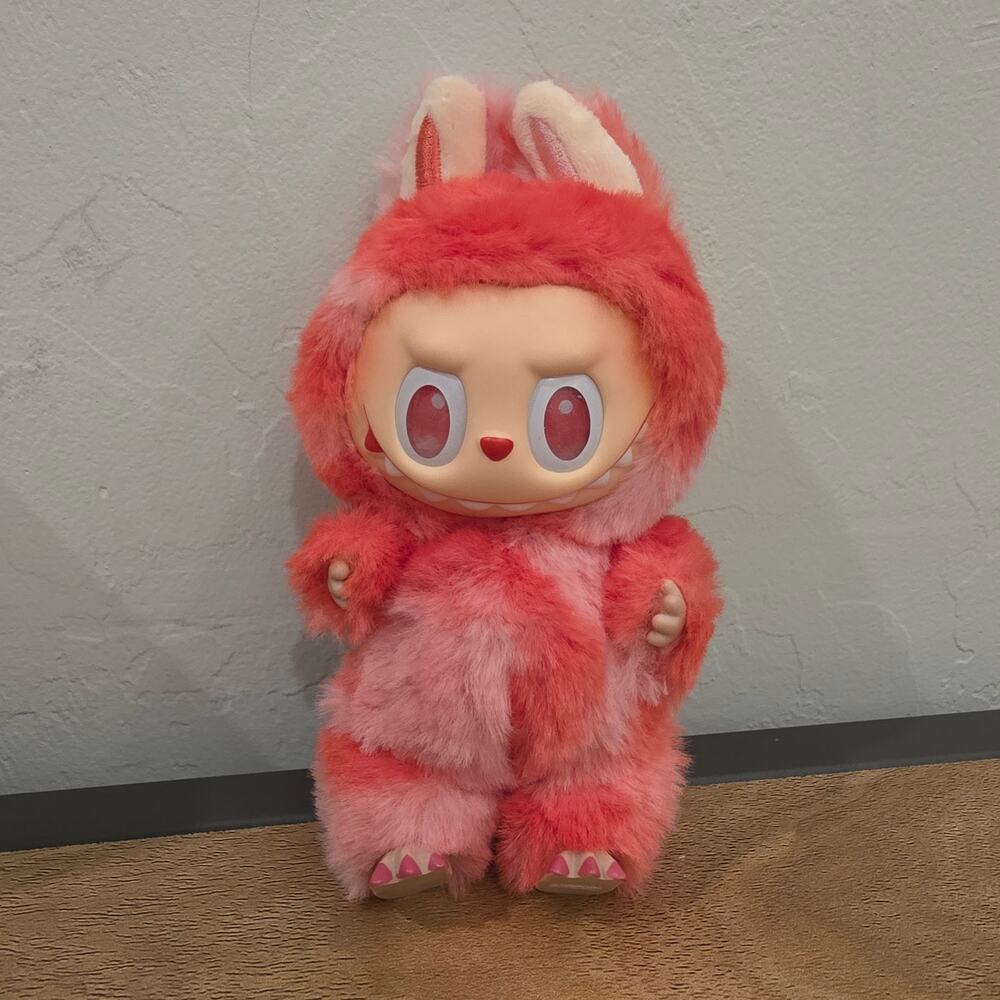 POP MART Labubu Big Into Energy LOVE Vinyl Plush Pendant Box Card Complete